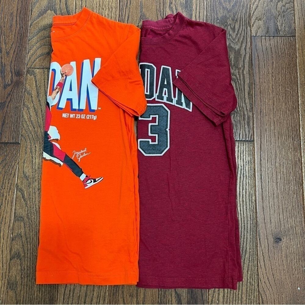 Jordan kids lot of 2 S-Shirt Sz Large